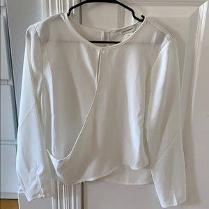 Never worn Club Monaco keyhole wrap top